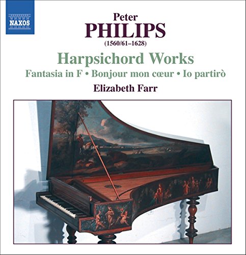 CD cover featuring an ornate, dark-wood harpsichord and text details.