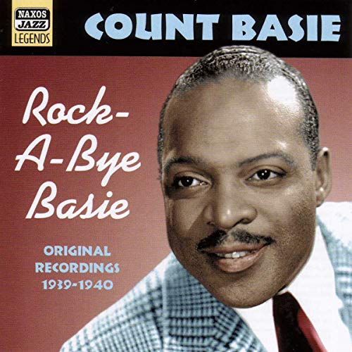 Count Basie album cover, portrait of the jazz musician smiling.