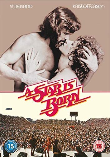 DVD cover featuring Barbra Streisand and Kris Kristofferson embracing above a large concert crowd.