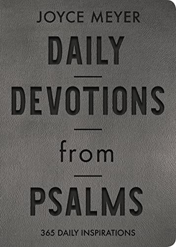 Daily Devotions from Psalms (Leather Fine Binding) : 365 Daily Inspirations