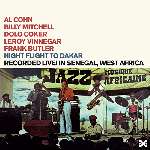 Jazz musicians performing live on stage in Senegal, West Africa.