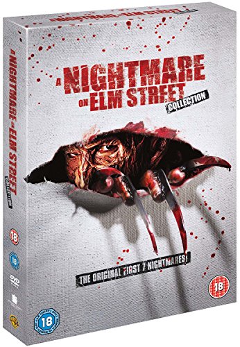 DVD cover for "A Nightmare On Elm Street Collection" featuring Freddy Krueger.