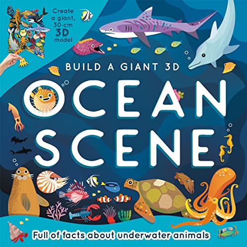 Build a Giant 3D: Ocean Scene (Sea Life Book and Model Set for Kids)