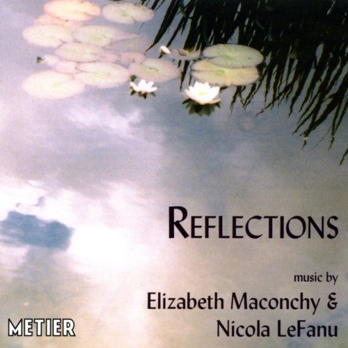 CD cover with water lilies and the title "REFLECTIONS" in dark text.