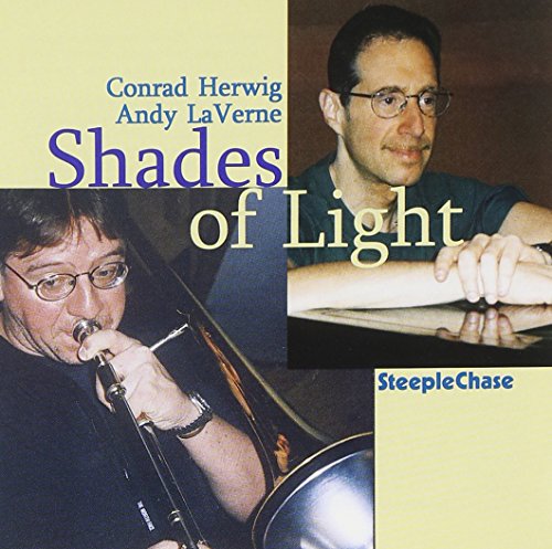 CD cover featuring two jazz musicians, Conrad Herwig and Andy LaVerne.