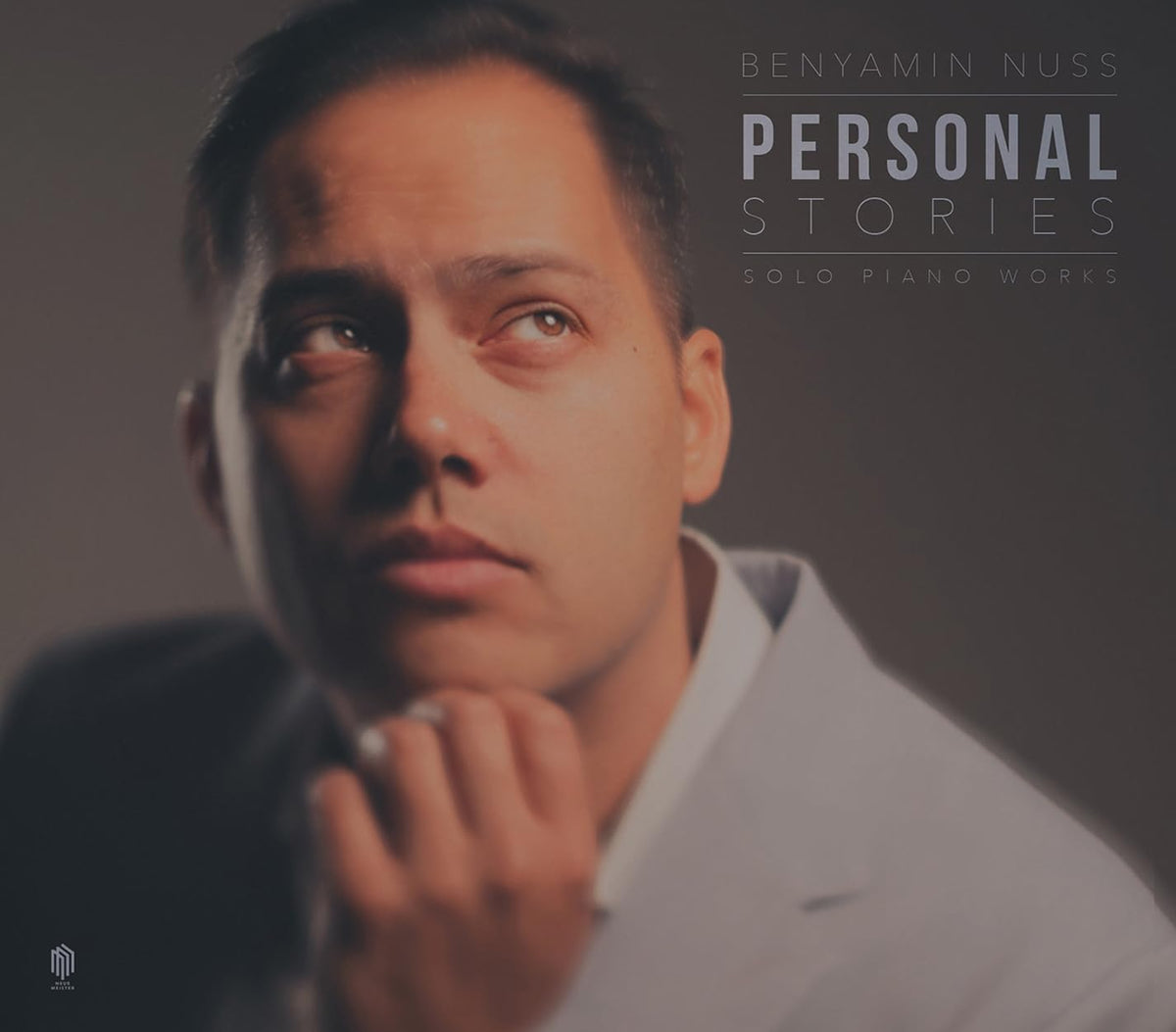 CD cover featuring a portrait of pianist Benyamin Nuss.