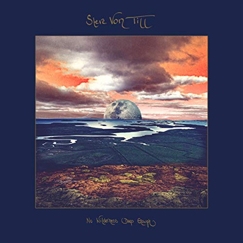 CD cover: landscape with moon, stormy sky, and text āSteve Von Tillā.