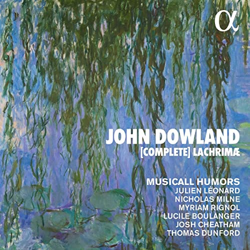 CD cover with impressionistic painting of weeping willow branches.