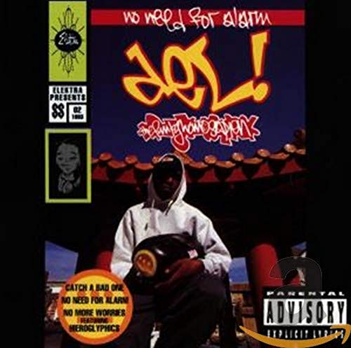 CD cover for Del Tha Funkee Homosapien’s “No Need” album, featuring a rapper.