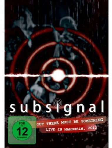 DVD cover for "Out There Must Be Something" with abstract, dark imagery.