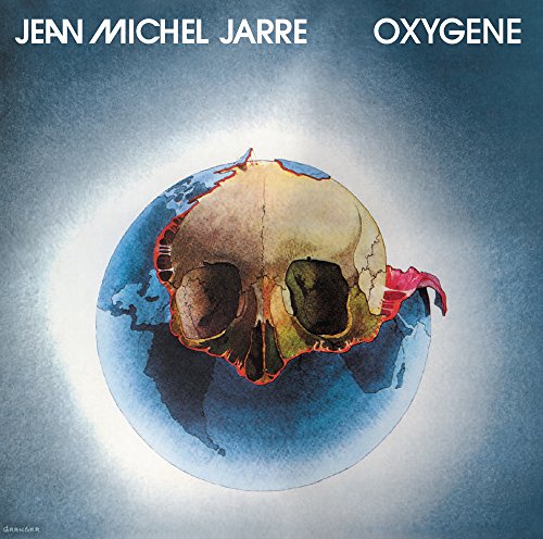 Album cover showing a human skull peeling away from the surface of Earth.