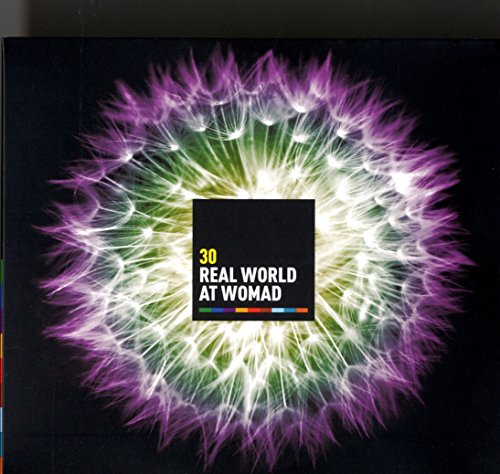 CD cover with a dandelion seedhead and text "30 Real World At Womad".