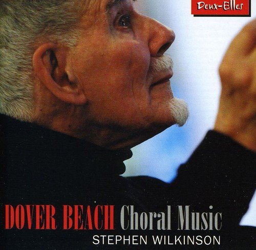 CD cover featuring a portrait of Stephen Wilkinson and choral music text.