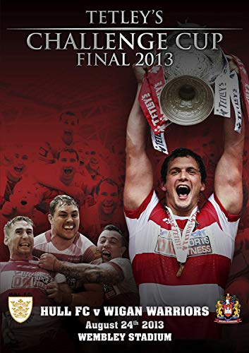 DVD cover for the 2013 Tetley's Challenge Cup Final rugby league match.