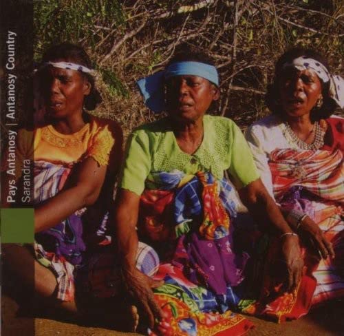 CD cover featuring three Malagasy women in traditional clothing.