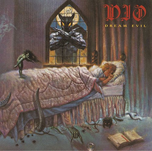 Album cover art showing a child sleeping while monsters lurk in a bedroom.