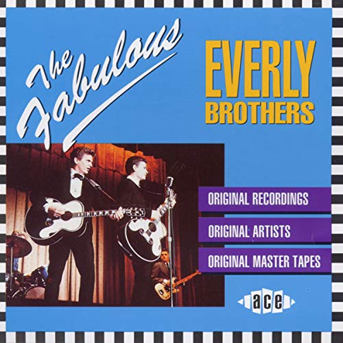 CD cover for The Everly Brothers, featuring a photo of the duo performing.