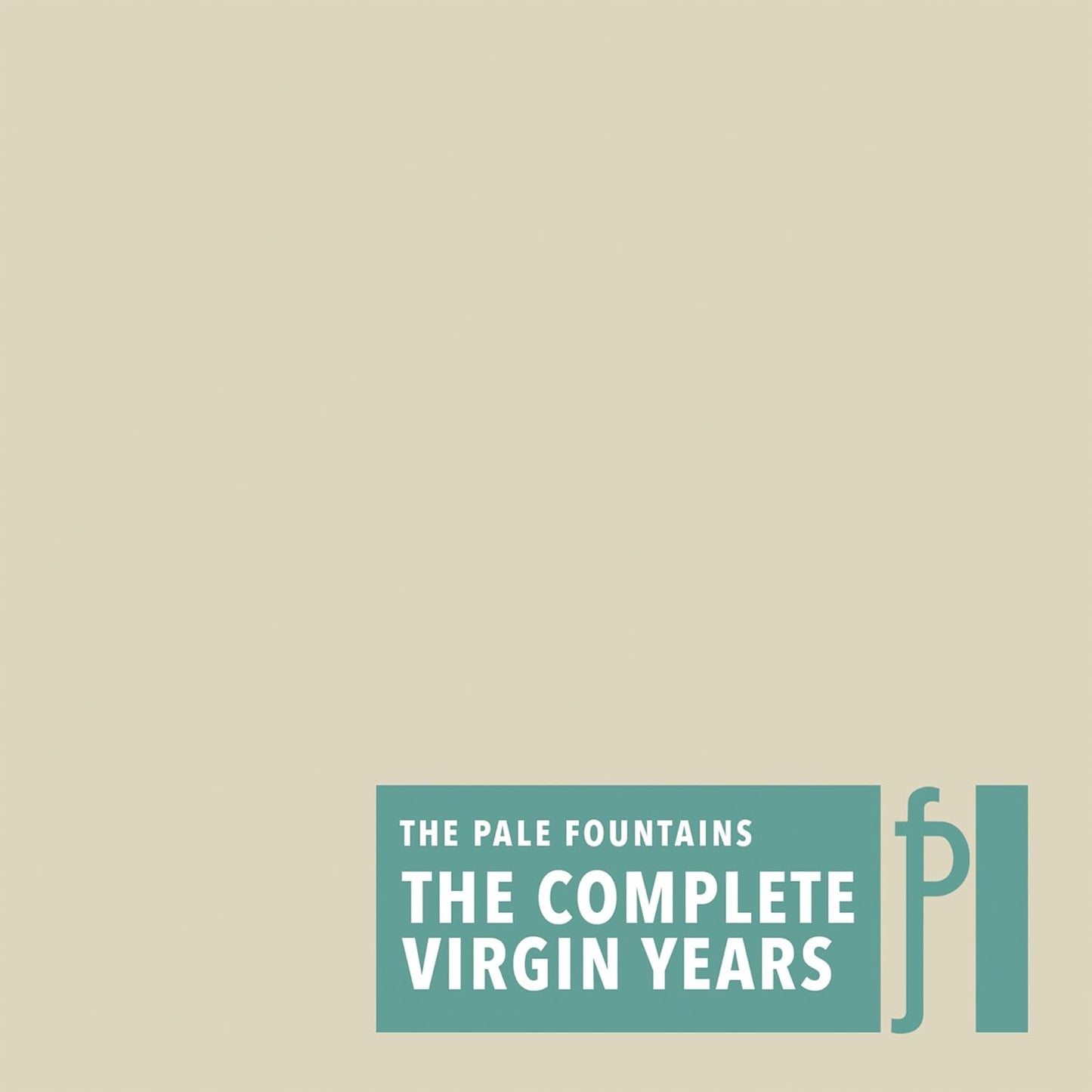 CD cover for The Pale Fountains’ “The Complete Virgin Years” album.