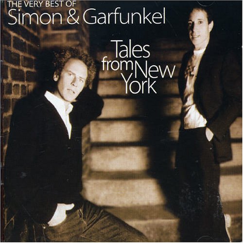 CD cover featuring Simon & Garfunkel posing against a brick wall.