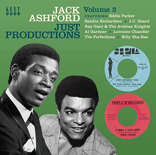 CD cover featuring Jack Ashford and record label imagery, Kent Records.