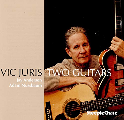 CD cover featuring guitarist Vic Juris and another guitar.