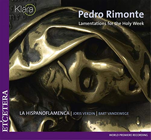 CD cover featuring a sculpted face draped in cloth, titled "Lamentations.