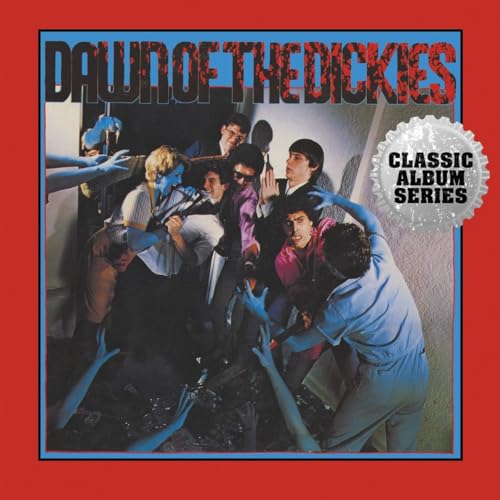 Album cover for The Dickies’ “Dawn Of The Dickies” featuring a band photo.