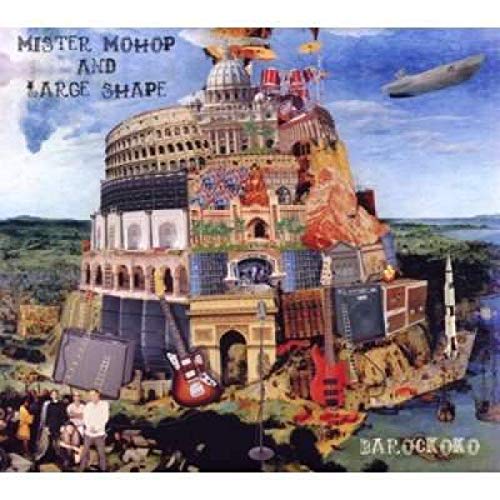 CD cover for "Barockoko" by Mister Mohop & Large, surreal collage art.