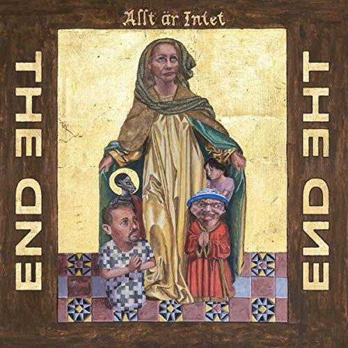 Album cover for The End, featuring a painted icon-style portrait.