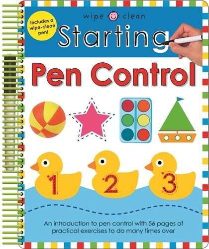 Starting Pen Control: Wipe Clean Spirals (Wipe Clean Learning)