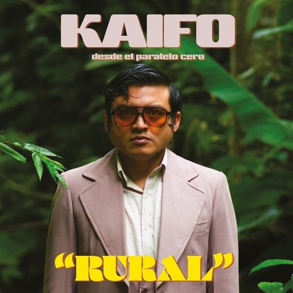 Album cover for Kaifo’s “Rural” featuring a man in a suit and sunglasses.
