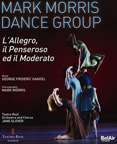 Dance performance cover featuring three figures in motion, dark background.