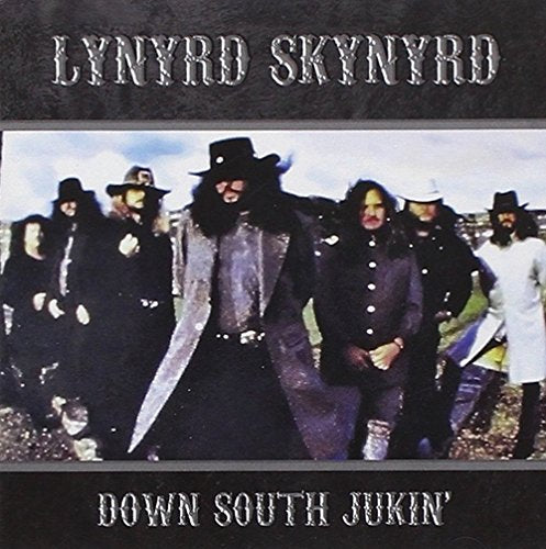 Lynyrd Skynyrd album cover featuring band members in long coats and hats.
