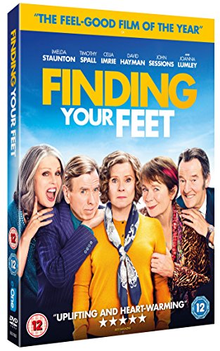 DVD cover for the film Finding Your Feet featuring five main cast members.