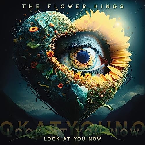 Album cover featuring an eye surrounded by flowers and foliage.