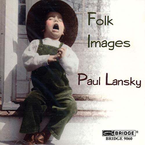 CD cover: a young boy in a hat with the text "Folk Images".