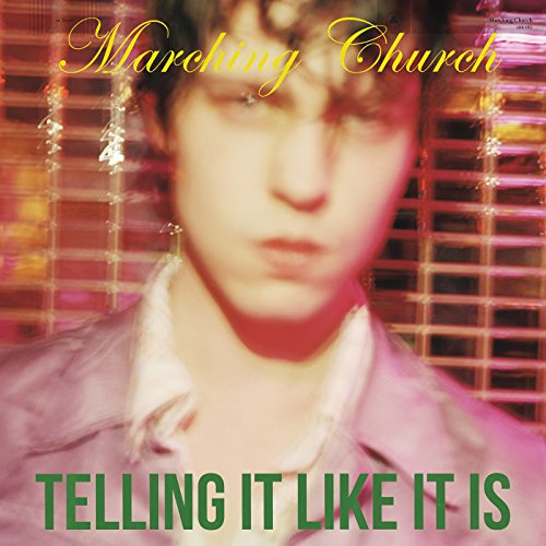Vinyl album cover featuring a blurred portrait of a young person.