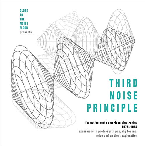 CD cover: abstract wireframe waves, text “Third Noise Principle” and details.