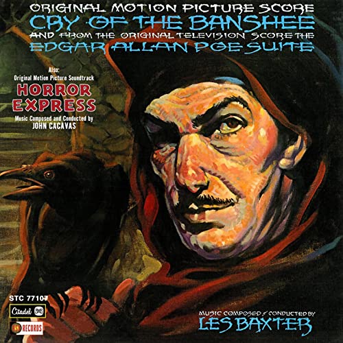 CD cover for “Cry Of The Banshee” featuring a painted, menacing face.