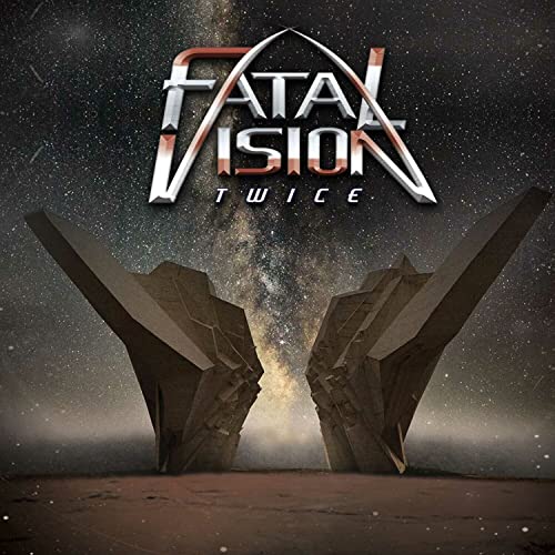 CD cover for Fatal Vision - Twice, featuring angular structures and stars.