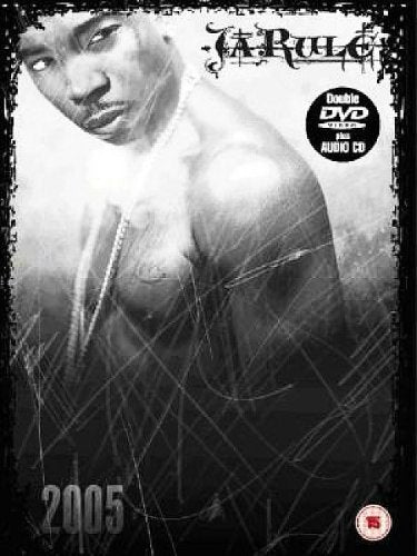 Ja Rule DVD cover, 2005, featuring a portrait of the rapper.