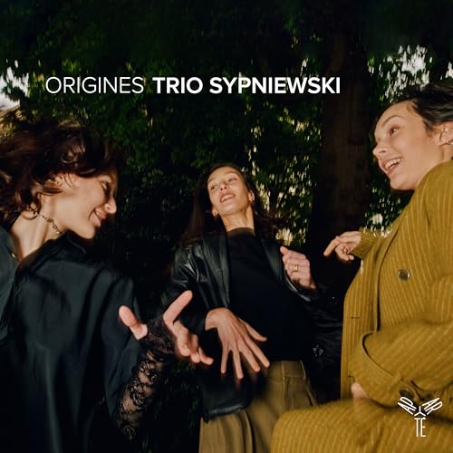CD cover: three women looking and gesturing outdoors.