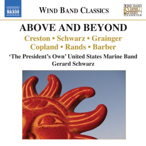CD cover for “Above and Beyond” by The President’s Marine Band.