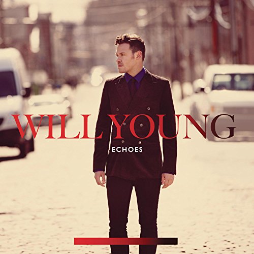 Will Young album cover, "Echoes," featuring the artist in a suit.