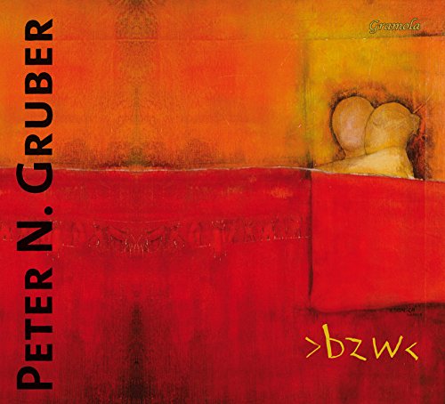 CD cover: abstract red and orange painting with figures and text.