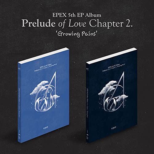 EPEX “Growing Pains” CD album cover, two versions shown against black.