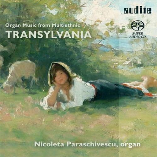 CD cover depicting a woman lying in a pastoral landscape.