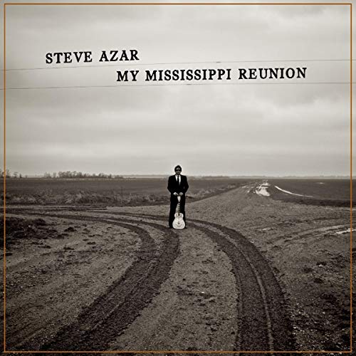 Album cover: man with guitar on a rural dirt road.