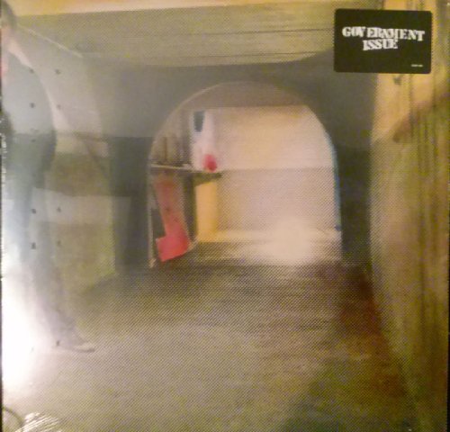 Vinyl record cover for Government Issue, featuring a grayscale underpass scene.