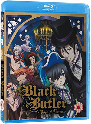 Black Butler Season 3 Blu-ray cover featuring anime characters and ornate design.